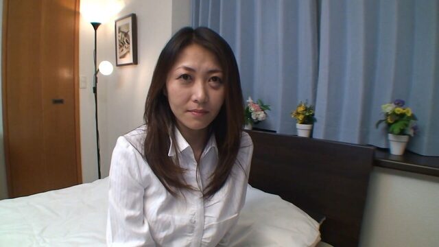 Hairy Japanese mature is doing her first porn video