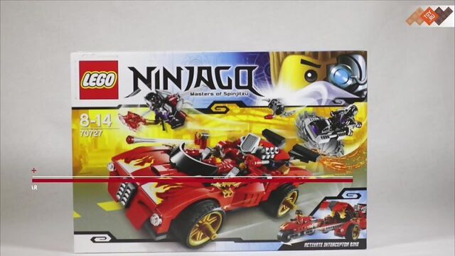 Конструктор Лего Ниндзяго (Lego Ninjago) Ниндзя-перехватчик Х-1 70727