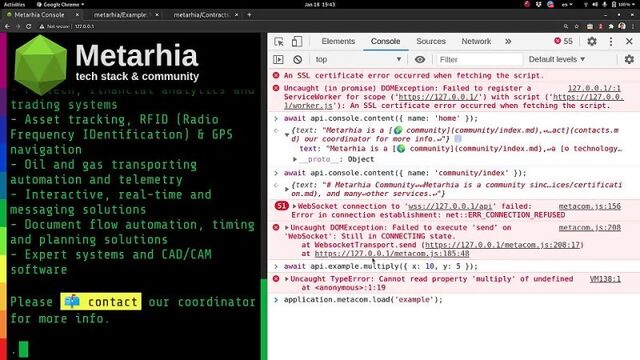 ???? Разработка API на Node.js и технологическом стеке Metarhia