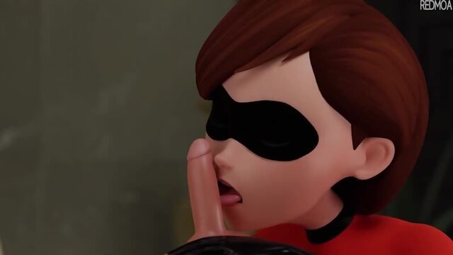 [Redmoa] Helen Parr - Blowjob | Хелен Парр - Минет