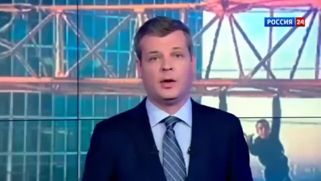 Philip Marvin НА ТВ РОССИЯ 24 Руферы забрались на строительный кран около Москва Сити.mp4