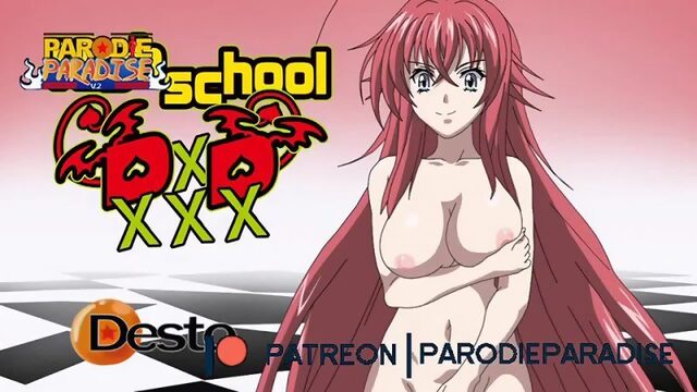 Rias Gremory - tittyfuck; paizuri; doggystyle; anal fucked; face sitting; 3D sex porno hentai; (by DESTO) [High School DxD]