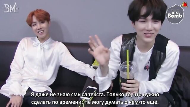 [RUS SUB][BANGTAN BOMB] S-O-P-E Debut stage practice お疲れさまでした (Thank you for your hard work)