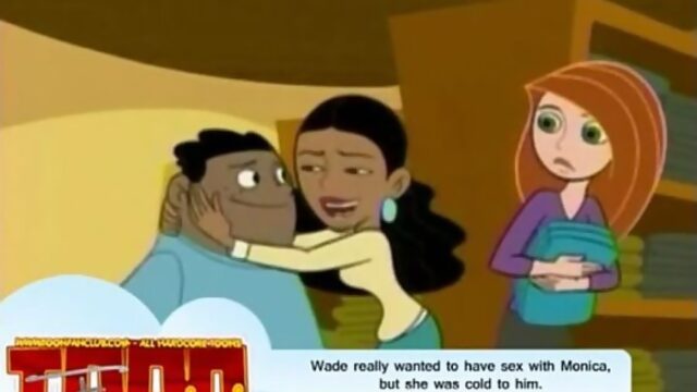 Kim Possible Porn -Lucky Wade Gets Some Fine Ass Ким 5+ пять плюс порно мультик 3D хентай hentai anime аниме porno porn sex секс